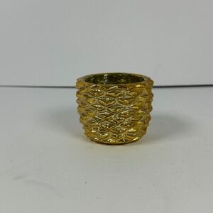 Vintage Avon Gold Pineapple‎ Trinket Dish Holder Decorative Display Accent